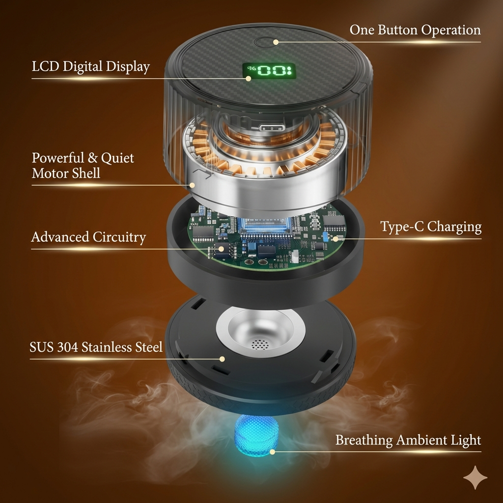OakMist™ Electric Cocktail Smoke Infuser
